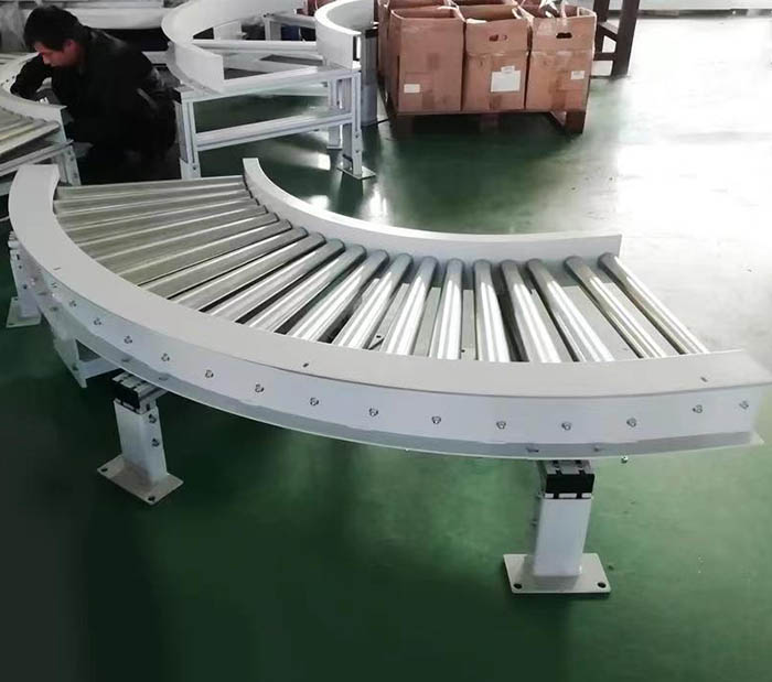 Dây chuyền con lăn thép không gỉ quay 90 độ